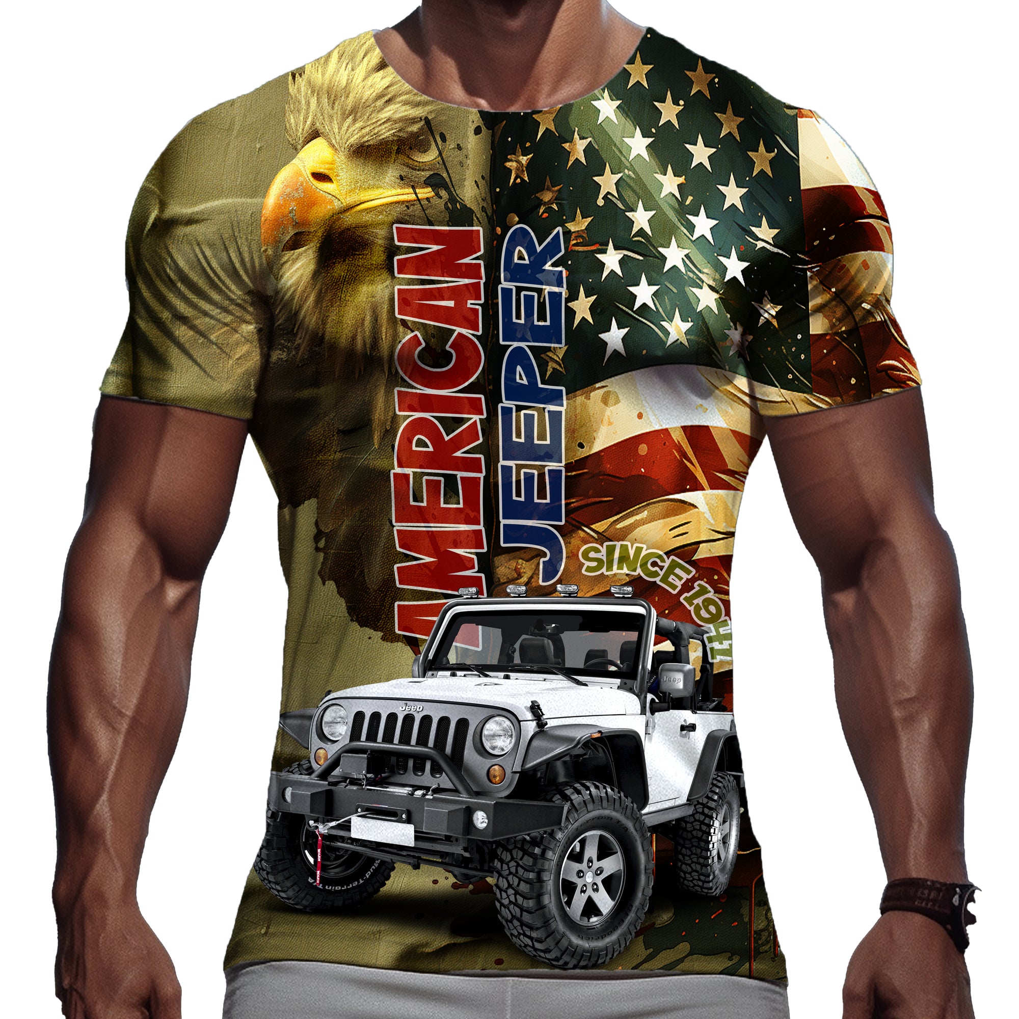 American Jeeper - T-Shirt