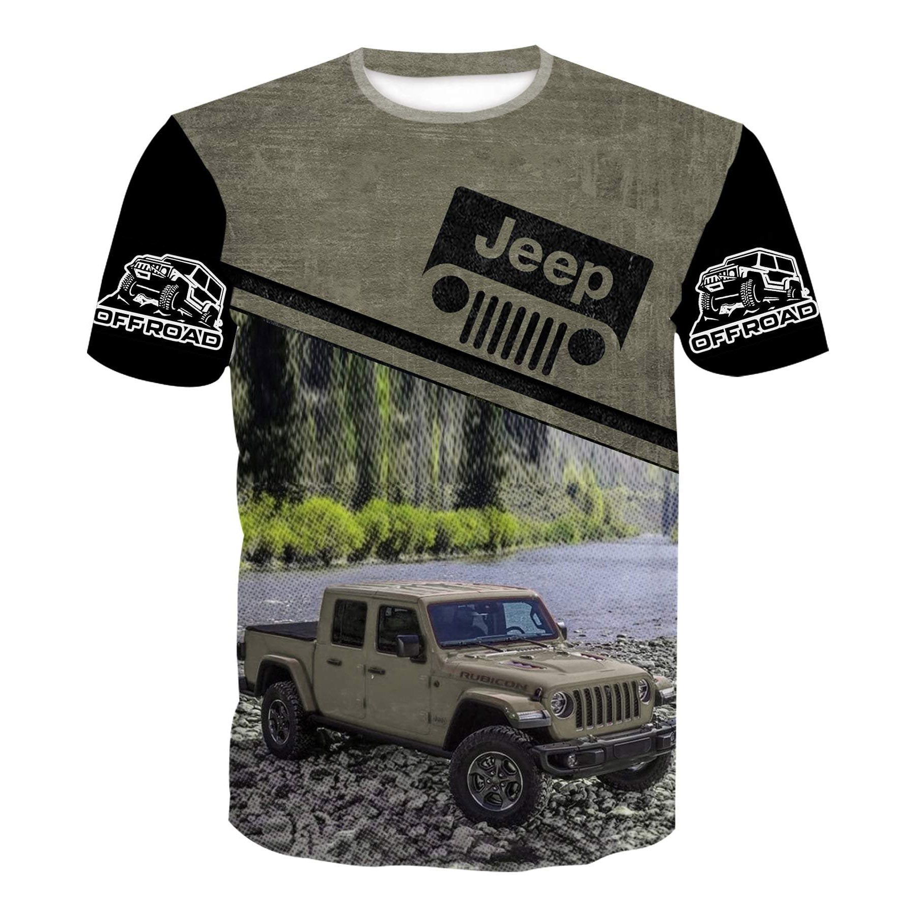 Off Road Jeep Gladiator - Gator Clear T-Shirt