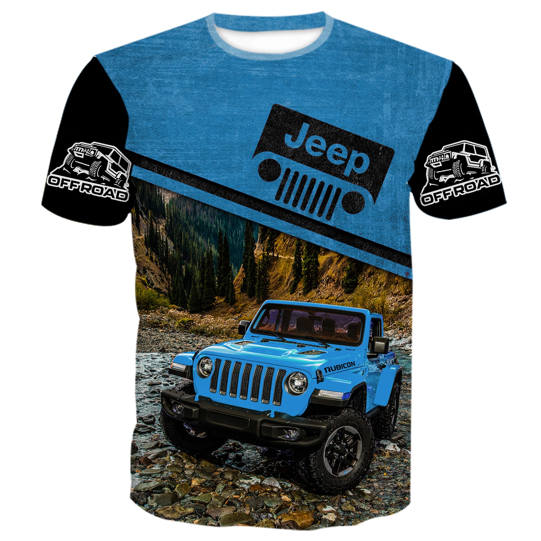 Off Road Jeep - Kid's T-Shirts (Multiple Colors)