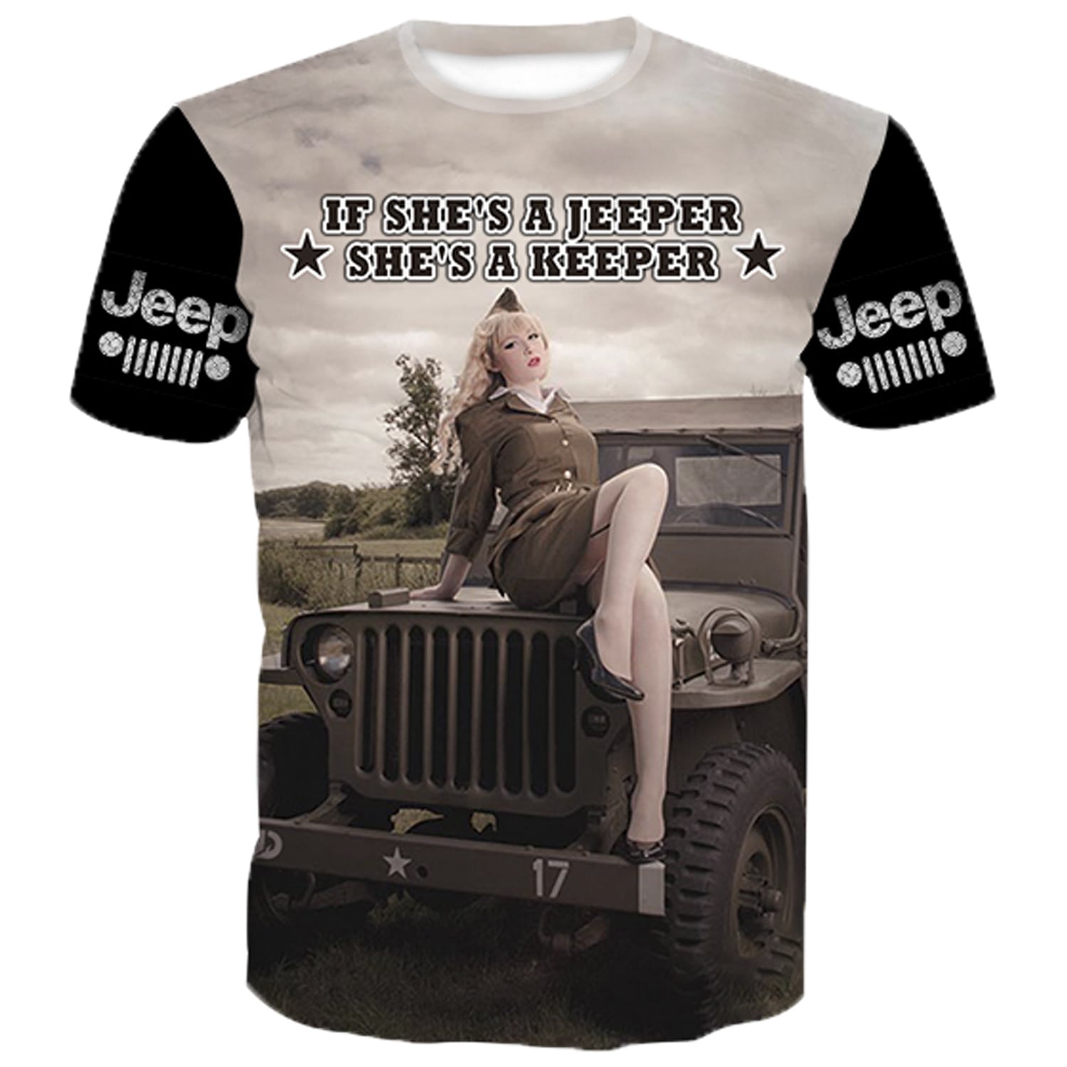 If She's a Jeeper She's a Keeper Shirt
