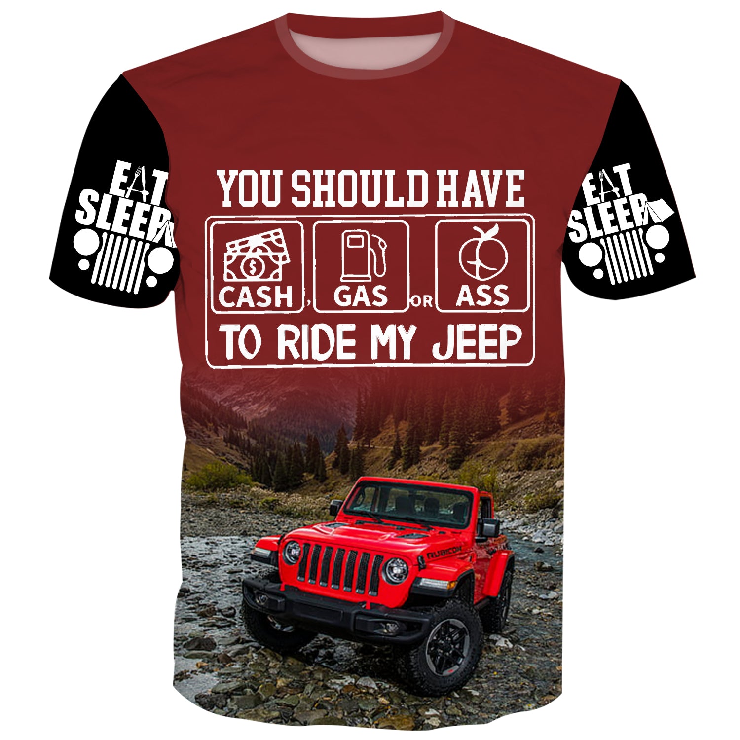 You should have these to ride my Jeep - T-Shirt