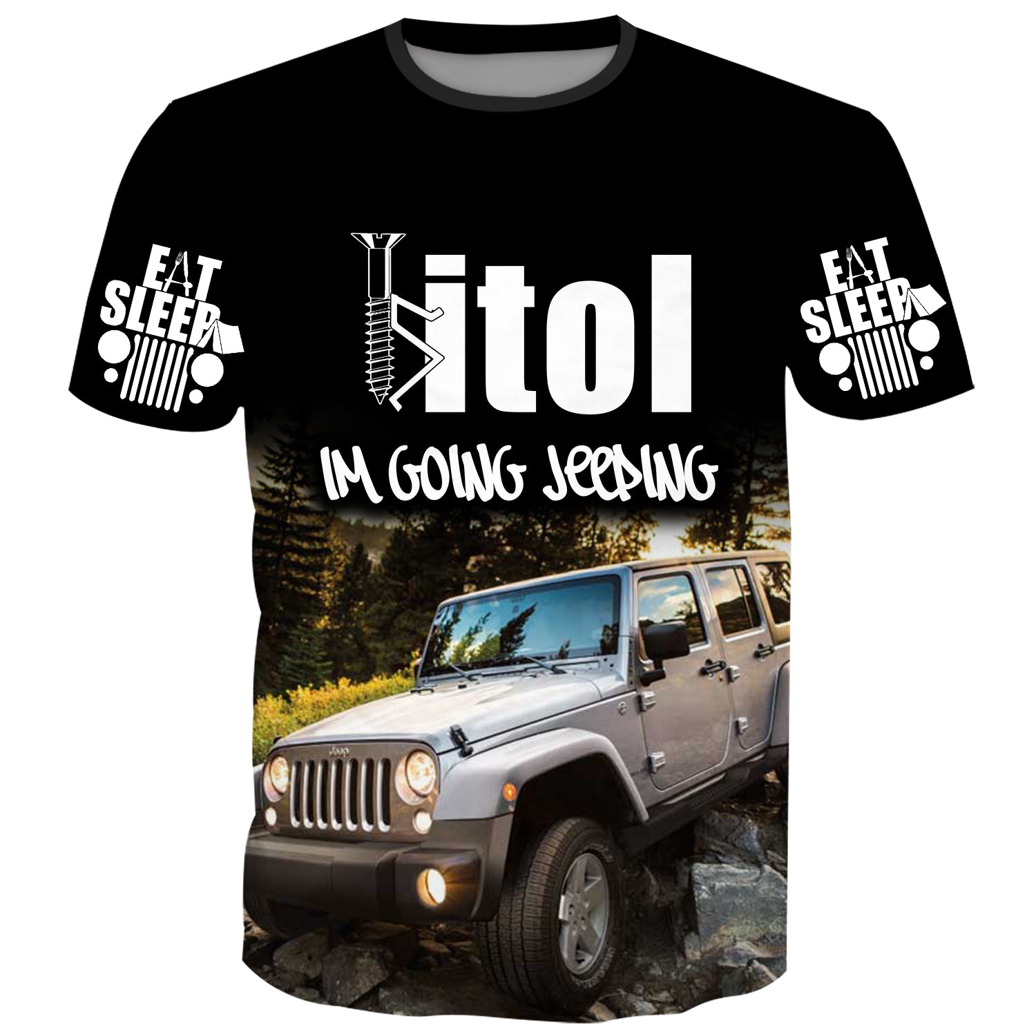 I am going Jeeping - T-Shirt