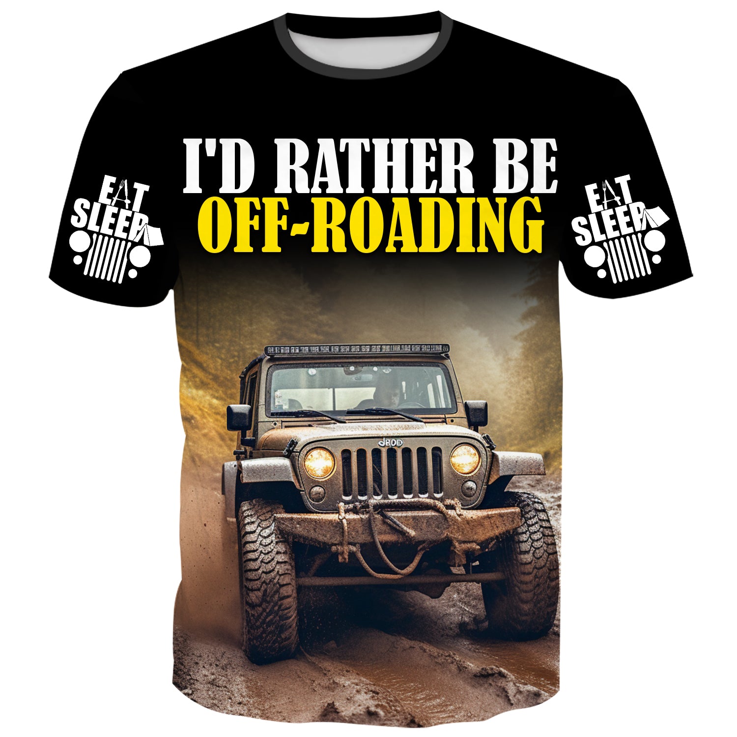 I'd rather be Off-Roading - T-Shirt