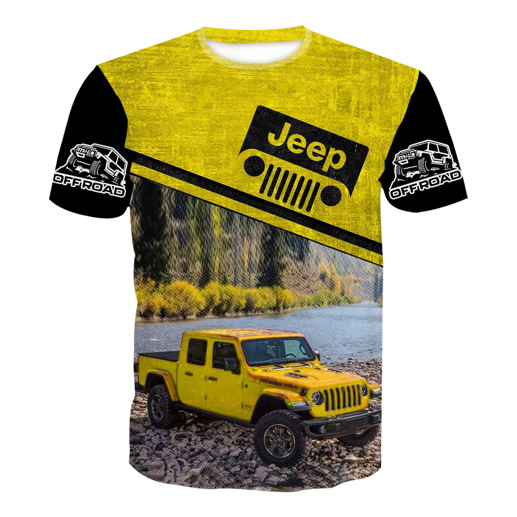 Off Road Jeep Gladiator - Hella Yella T-Shirt