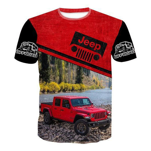 Off Road Jeep Gladiator Red - Kid's T-Shirt