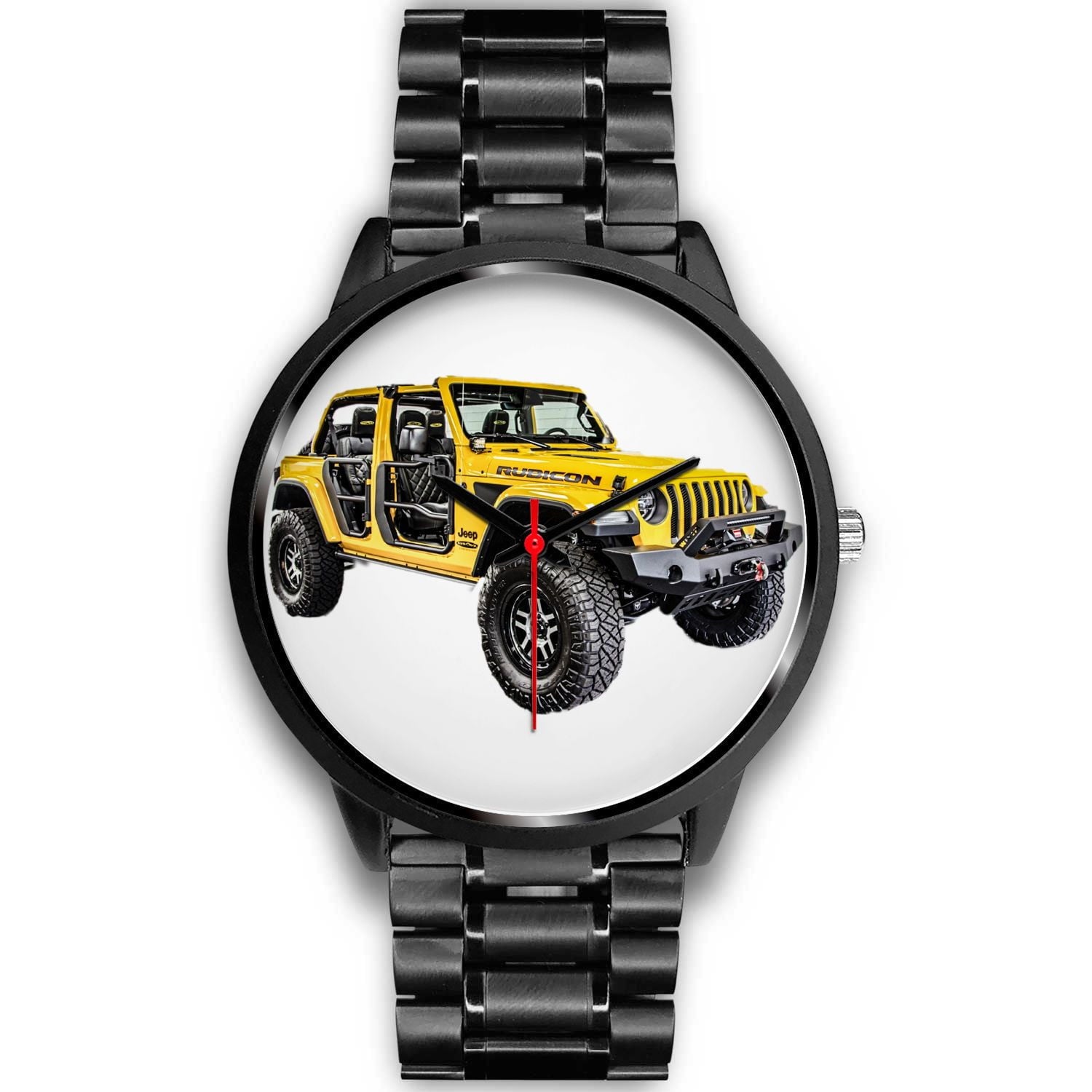 Off Road Jeep Yellow Wrangler Watch