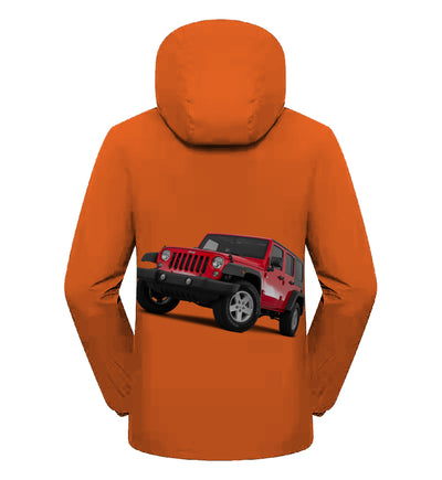 Jeep Men's Windbreaker Pullover Jacket