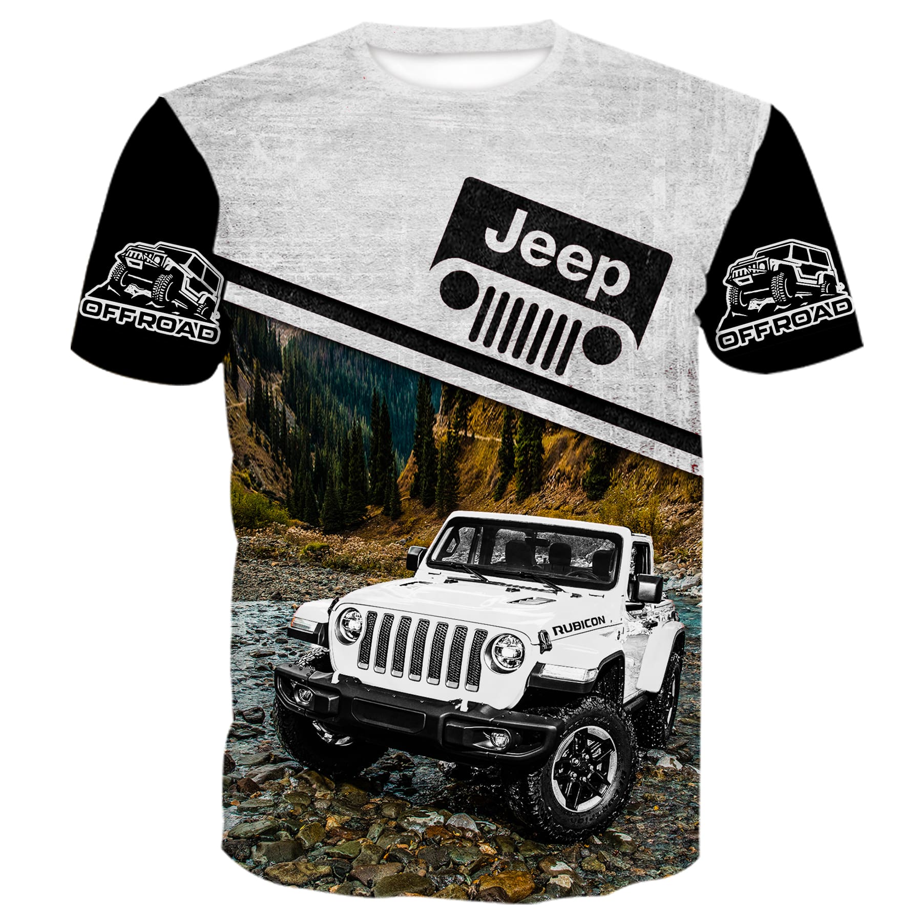 Off Road Jeep - T-Shirt (Multiple Colors)