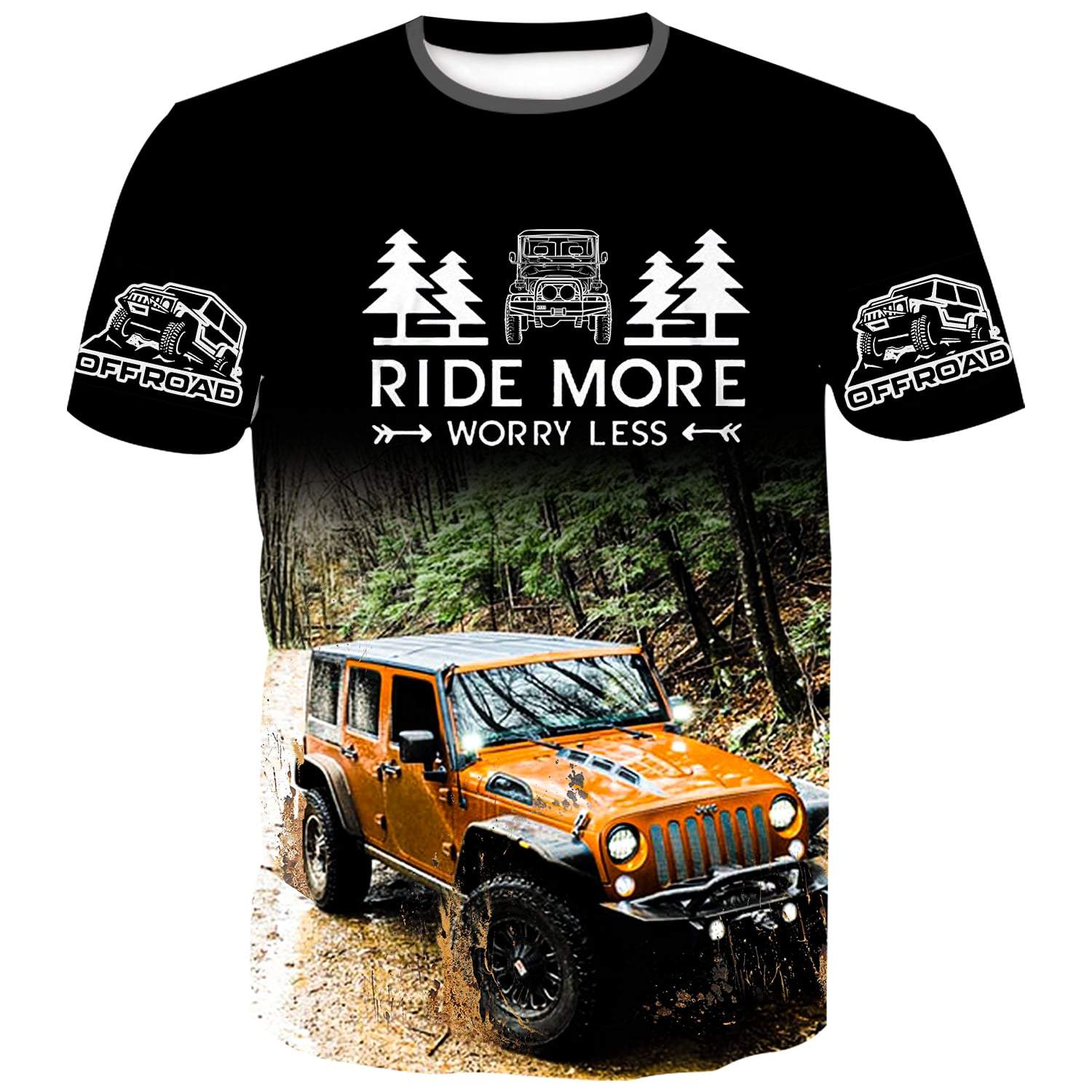 Ride More Worry Less - Kid's T-Shirt