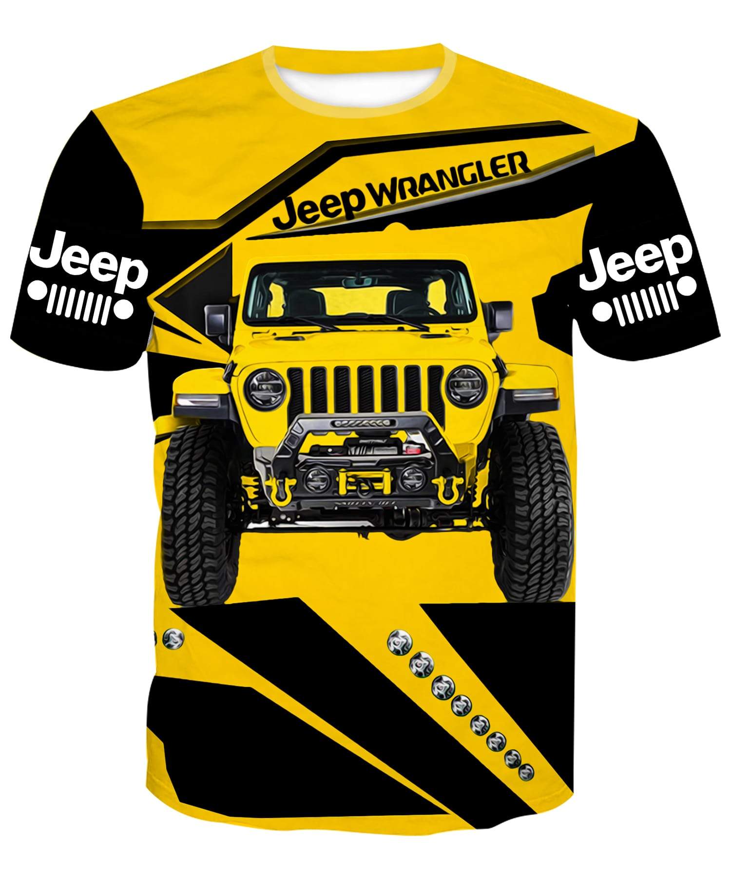 Yellow Jeep Wrangler - T-Shirt