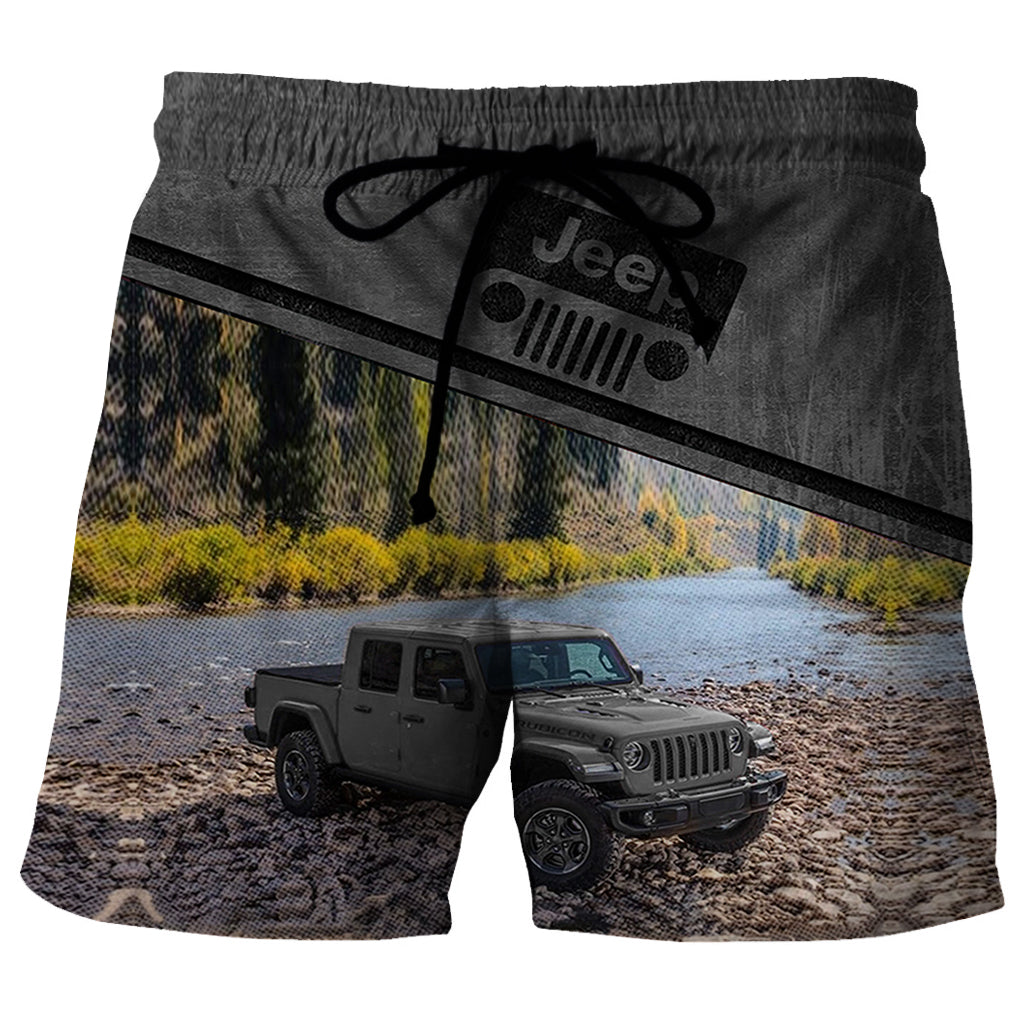 Off Road Jeep Gladiator - Stingray Grey Short