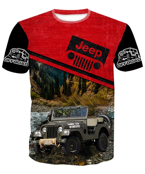 1953 Willys Military Jeep - Shirt