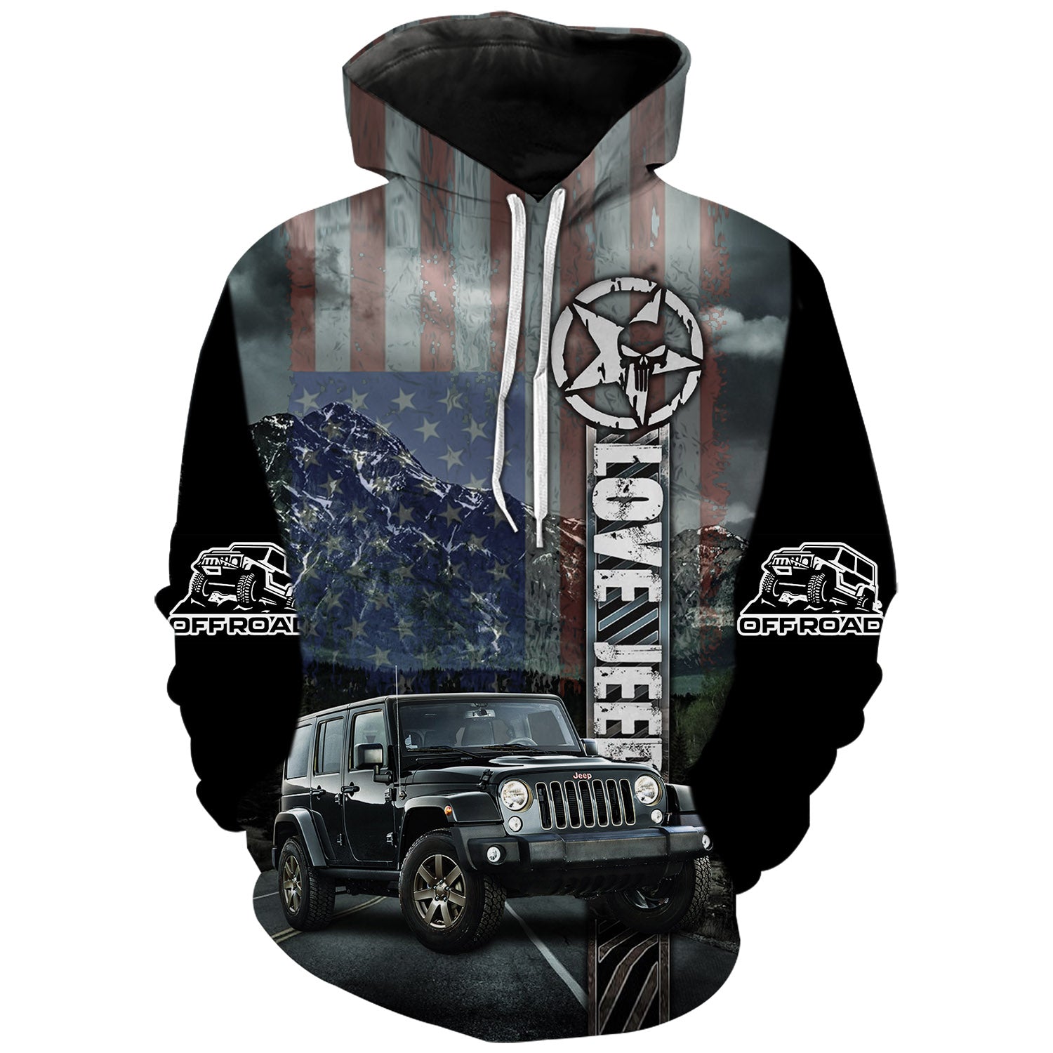 Love Jeep - US Special - jeepndriver - Hoodie