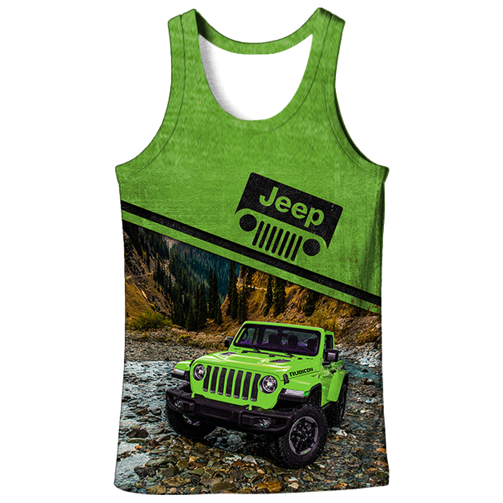 Off Road Jeep Gecko Pearl - Tank top