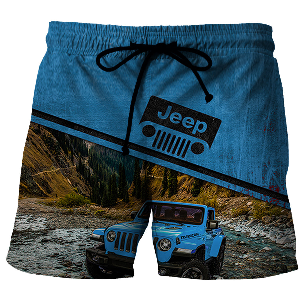 Off Road Jeep Cosmos Blue - Short