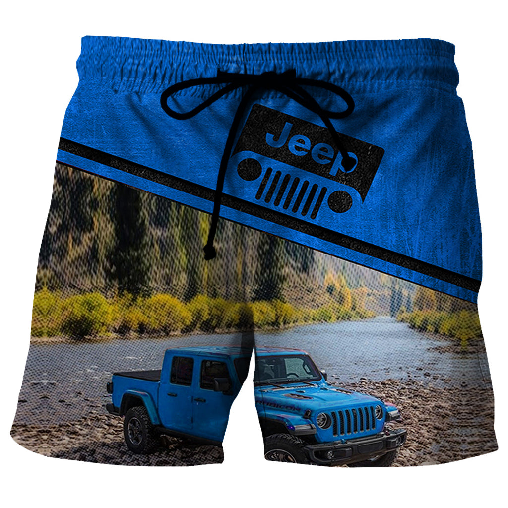 Off Road Jeep Gladiator - Hydro Blue Pearl Short