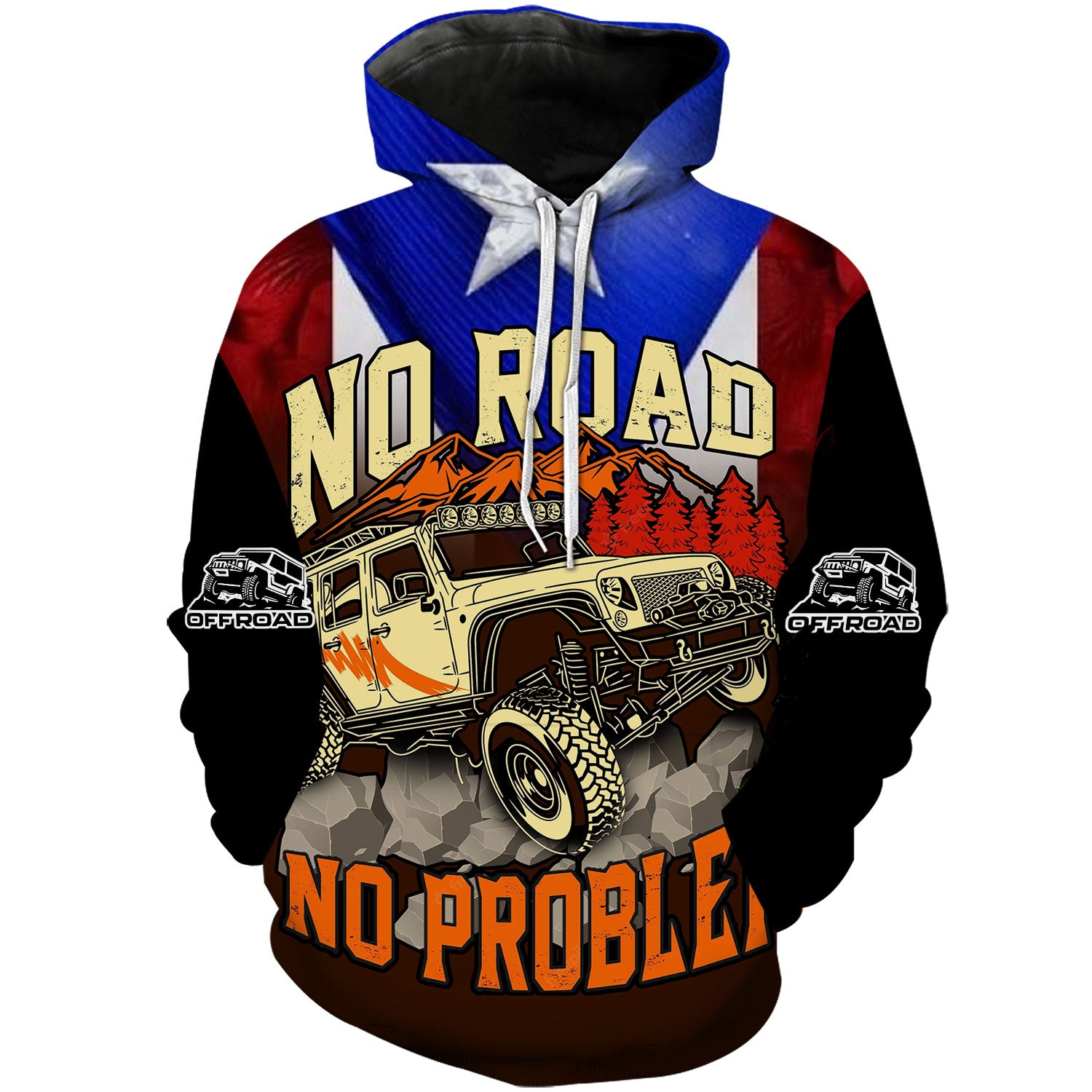 No Roads No Problem - Hoodie
